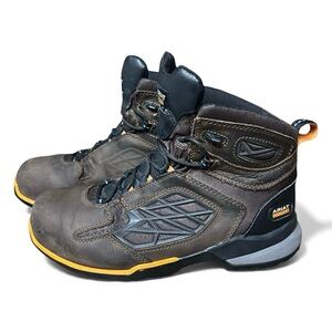 Ariat Men’s Rebar Flex Composite Toe Work Boots Brown  10.5 EE Slip-Resistant